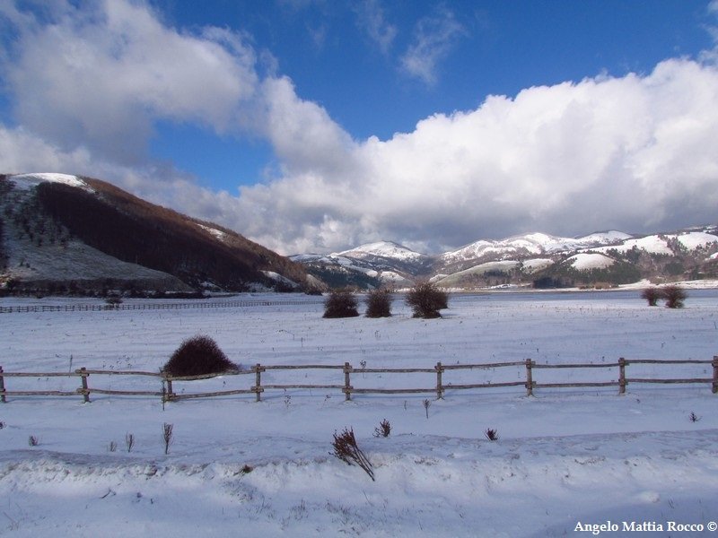 Servizio fotografico: nuova neve al Piano Laceno 31-12-2011 (pomeriggio)