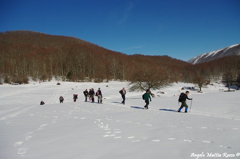 Laceno: Escursioni sui sentieri innevati