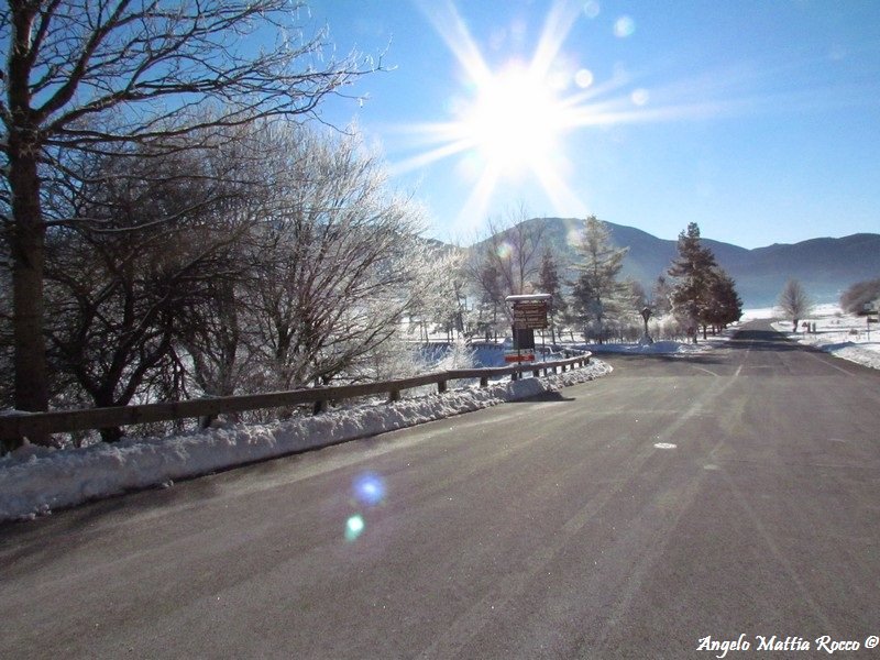 Servizio fotografico: Laceno tra i -8° e i -14° (foto mattina 08-01-2012)