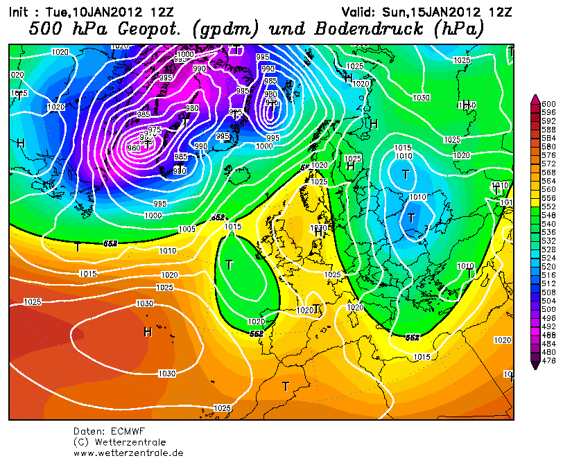 Speciale meteo: prospettive fredde per il week-end?