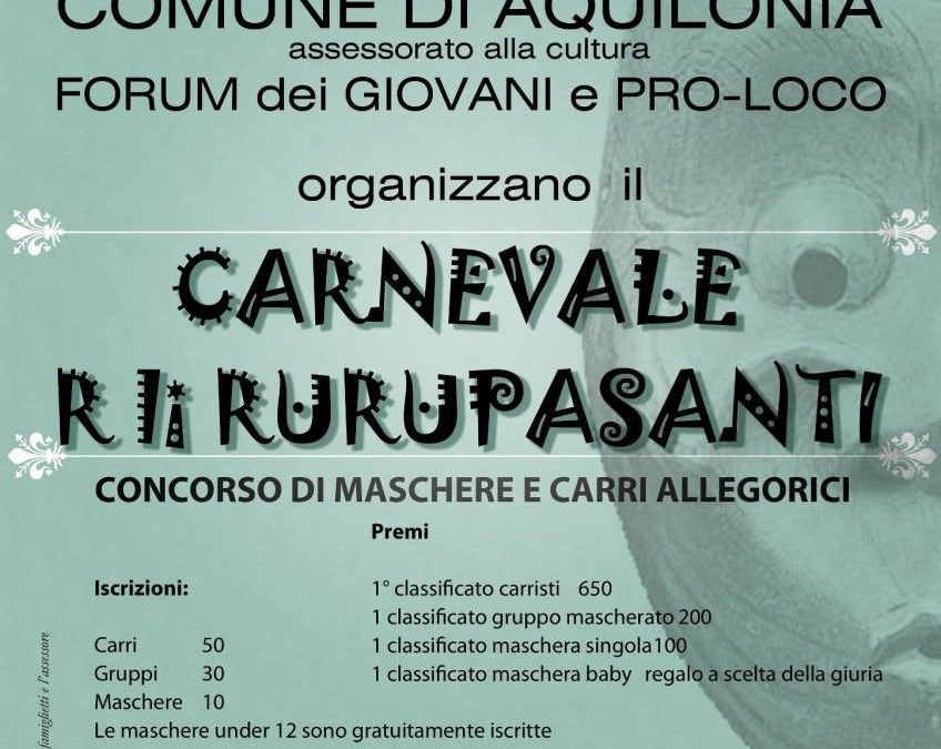 Carnevale r’ li rurupasanti – Aquilonia