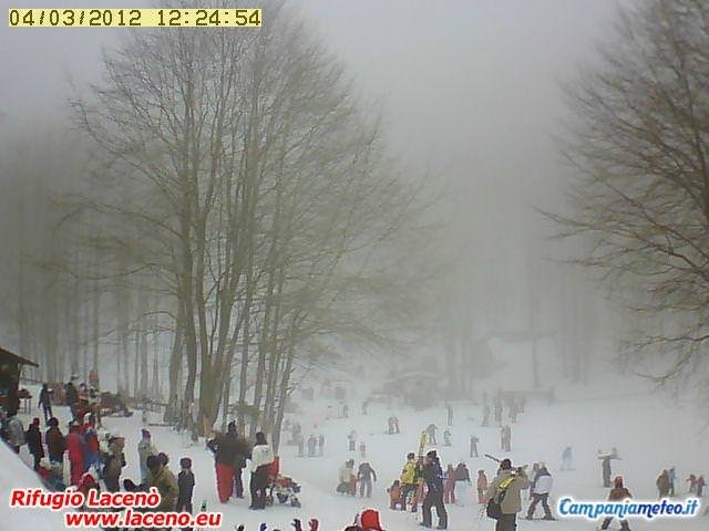 webcam laceno: alta affluenza sugli impianti di risalita