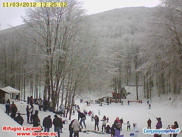 webcam lago laceno: un’altra domenica di grande affluenza