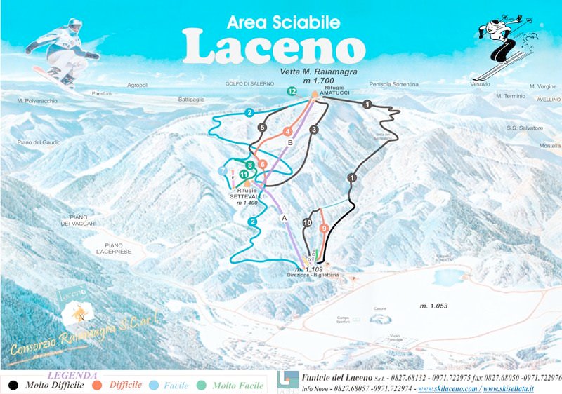 Sci e gran turismo al Lago Laceno