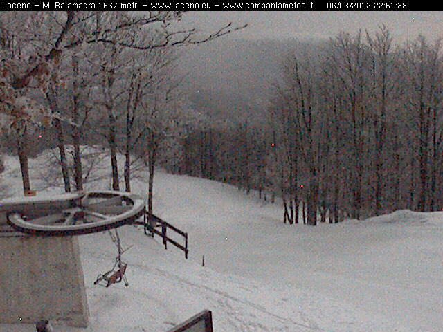 webcam monte raiamagra: la luna cresce e con lei la bellezza della vetta
