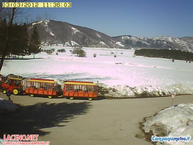 webcam laceno: anche il trenoturismo dinanzi la nostra telecamera