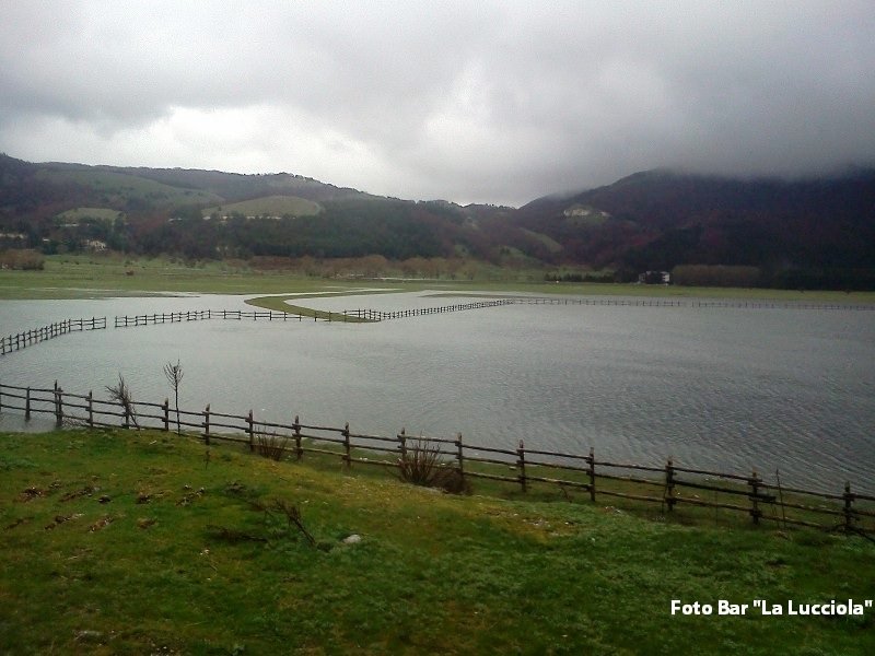 Immagini del Lago Laceno dopo le piogge del 20-04-2012