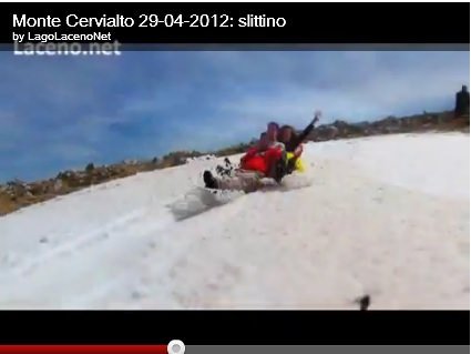 Servizio video: si “scia” ancora sul Monte Cervialto