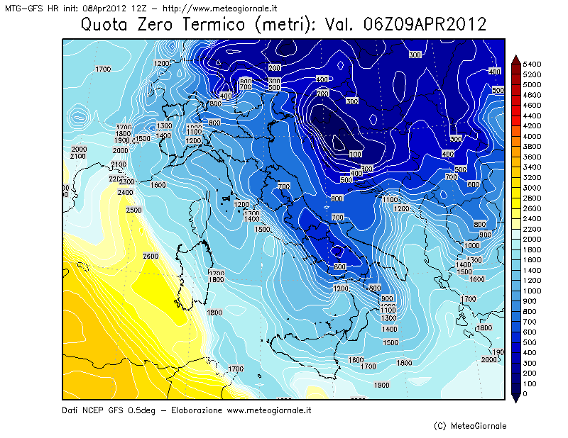 Speciale meteo: neve in arrivo a quote basse tra la sera e la prima mattina di domani