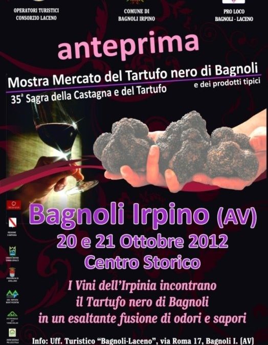 III Anteprima alla sagra del Tartufo nero di Bagnoli Irpino: il programma