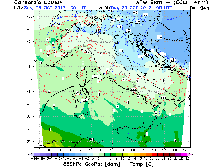 Arriva la prima neve a 1500-1600 m