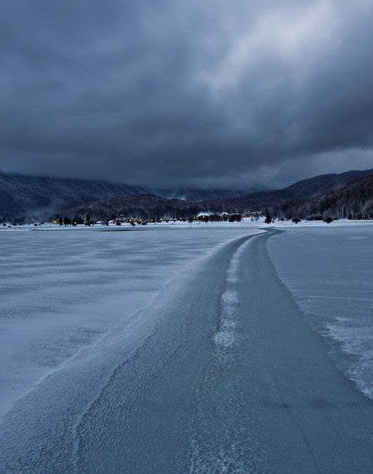 Scie sul Laceno ghiacciato: foto particolare dell’utente Adriano