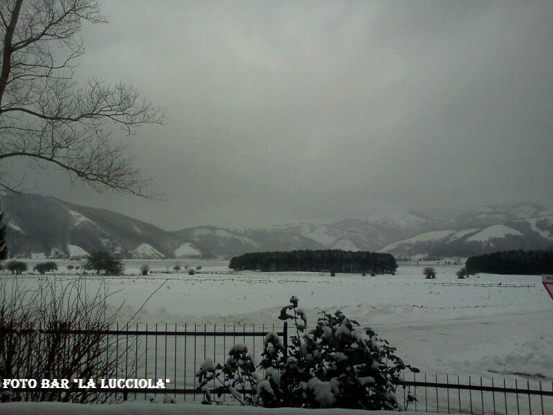 Aggiornamento meteo fotografico: temperatura di +0°, probabile neve in arrivo