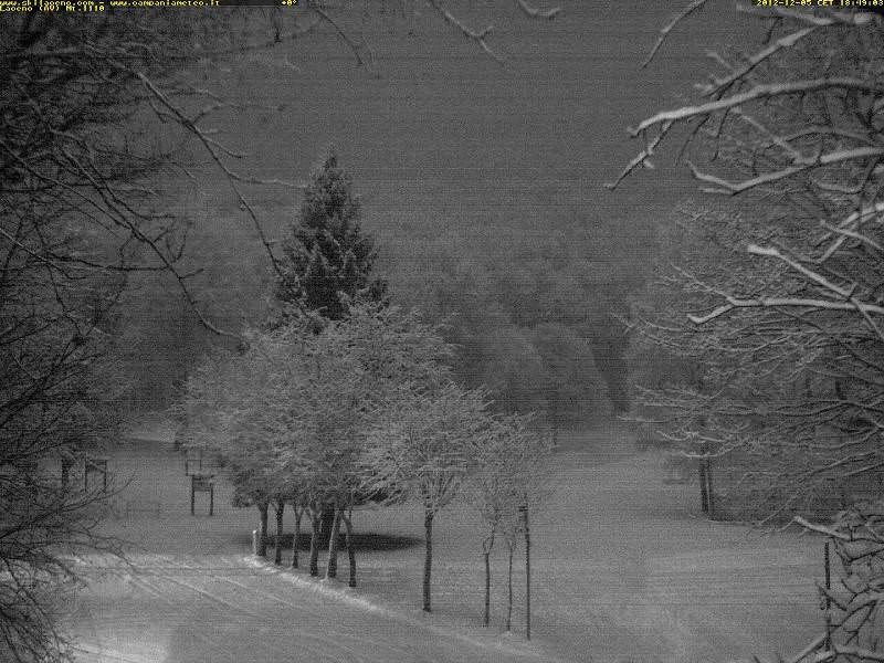 Raggiunti quasi 10 cm al piano Laceno mentre continua a nevicare: scatti live