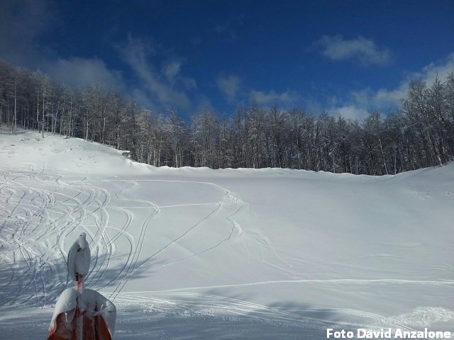 La voce degli sciatori: ottima sciabilità dalla descrizione e dalle foto di David Anzalone
