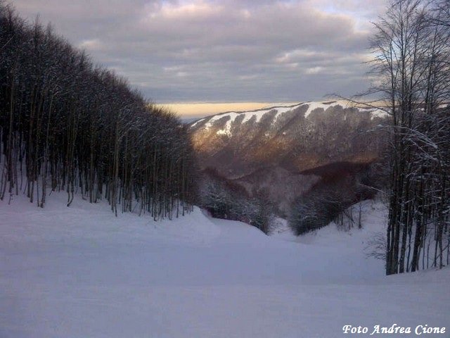 La voce degli sciatori: situazione fotografica delle piste e della vetta del Raiamagra