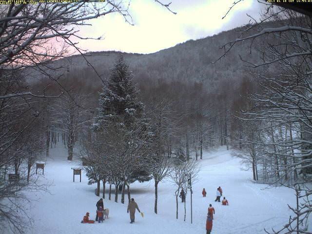 webcam laceno: le ultime immagini al tramonto di questa splendida giornata