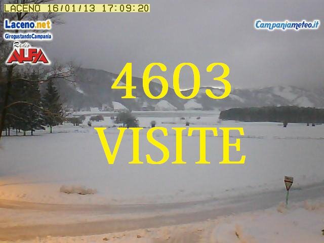 Laceno.net: 4603 visite nella giornata del 16 Gennaio 2013
