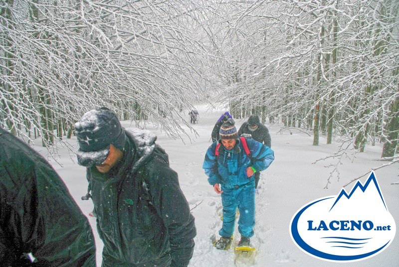 La “ciaspolata” del 24 Febbraio 2013: il Monte Raiamagra tra pioggia e bufere di neve