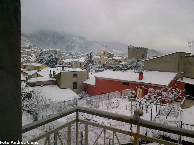 Servizio fotografico: situazione neve a Laceno e a Bagnoli Irpino