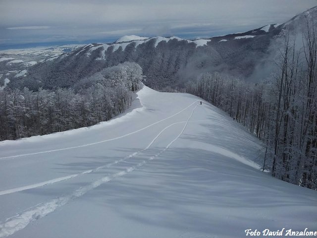 La voce degli sciatori: spettacolo indescrivibile di David Anzalone