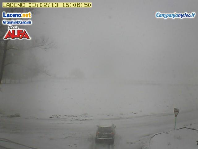 AVVISO: problemi di viabilità lungo la strada per Laceno