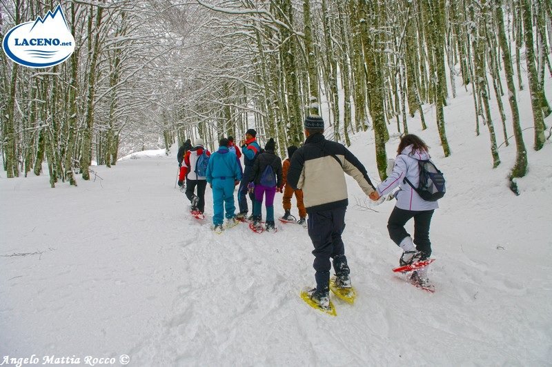 Servizio fotografico: ancora scenari innevati, le due ciaspolate di Domenica 17 Marzo 2013