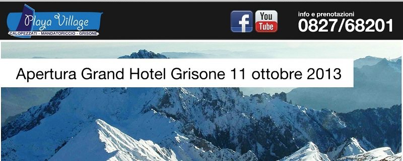 Grand Hotel Grisone nuova gestione: innovazione, intrattenimento e servizi per rilanciare l’ospitalità a Laceno