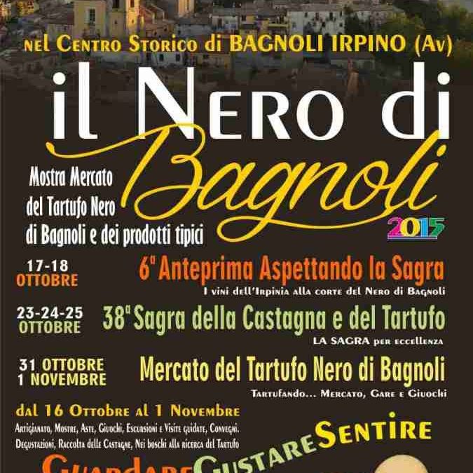 Bagnoli Irpino – tartufo nero: sagra in tre appuntamenti dal 17 Ottobre e al 1 Novembre