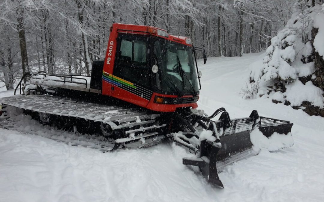 Servizio video: dalle nevicate alla manutenzione piste (8 Marzo 2016)