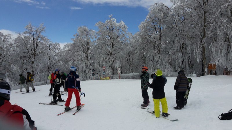 Servizio fotografico: situazione neve sulle  piste – 70/100 cm