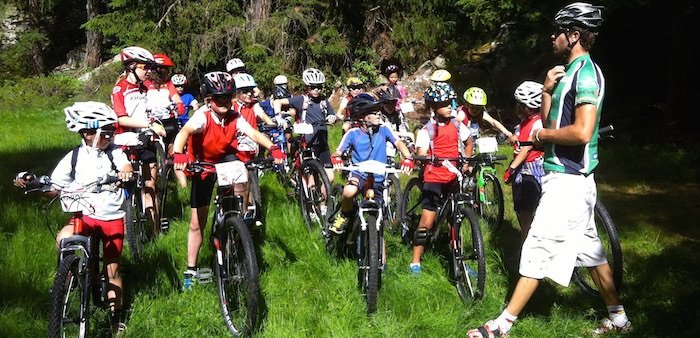 A fine Luglio apre il 1° campo scuola mountain bike a quota 1400 m