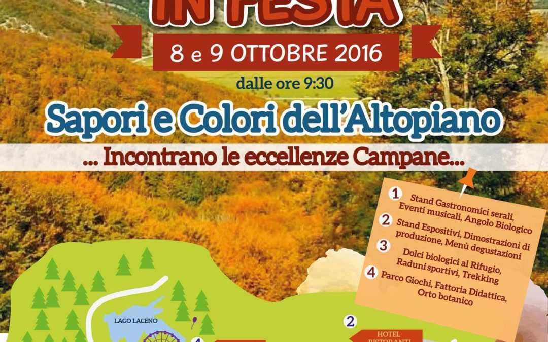 1° Edizione “Laceno in Festa” 8-9 Ottobre : programma provvisorio